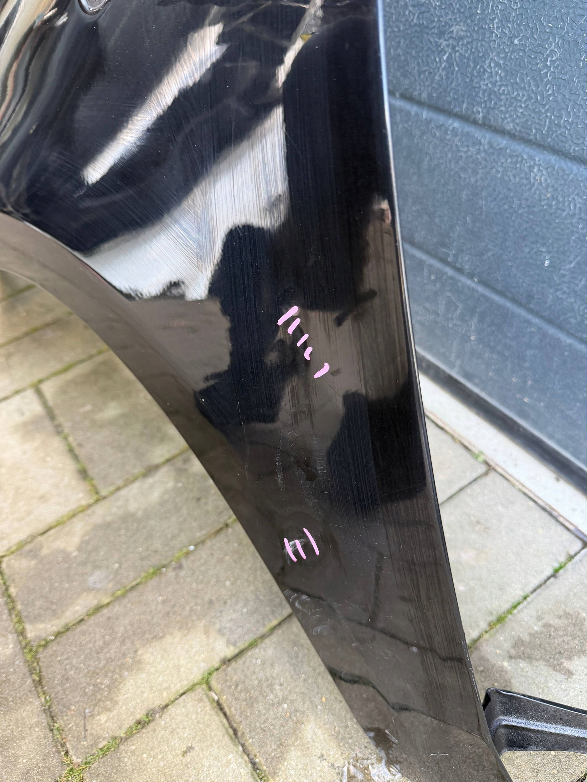 fender Fiat 500 10- fender left front front