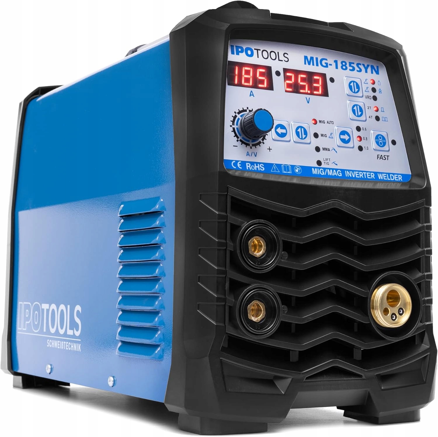 Spawarka inwertorowa IPoTools 3212 0-185A MIG-185SYN MIG MAG Stan opakowania oryginalne