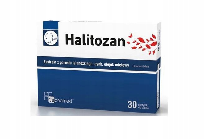 

Halitozan pastylki do ssania 30 szt.