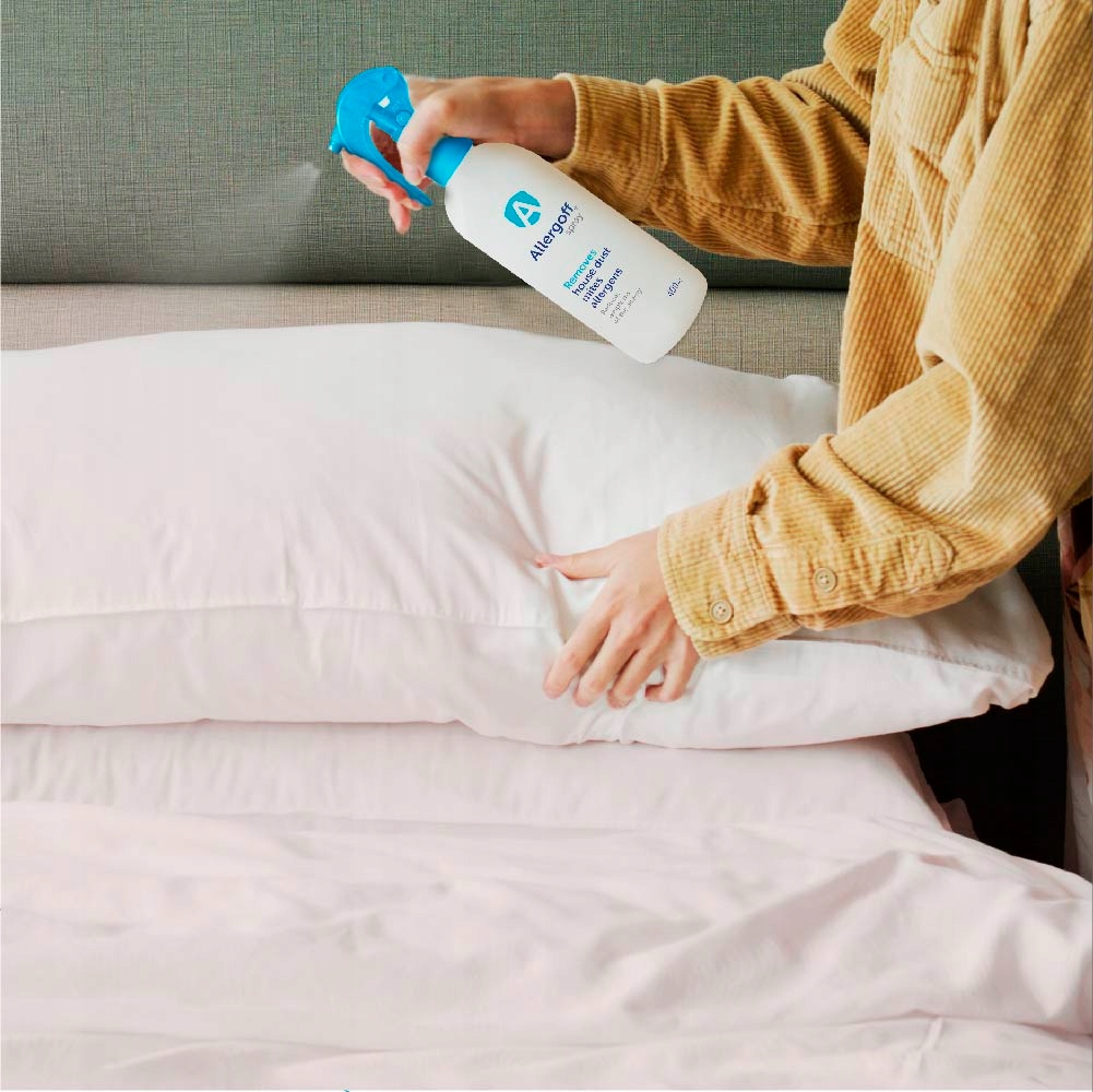 ALLERGOFF Spray 400ml neutralizator alergenów Stan opakowania oryginalne