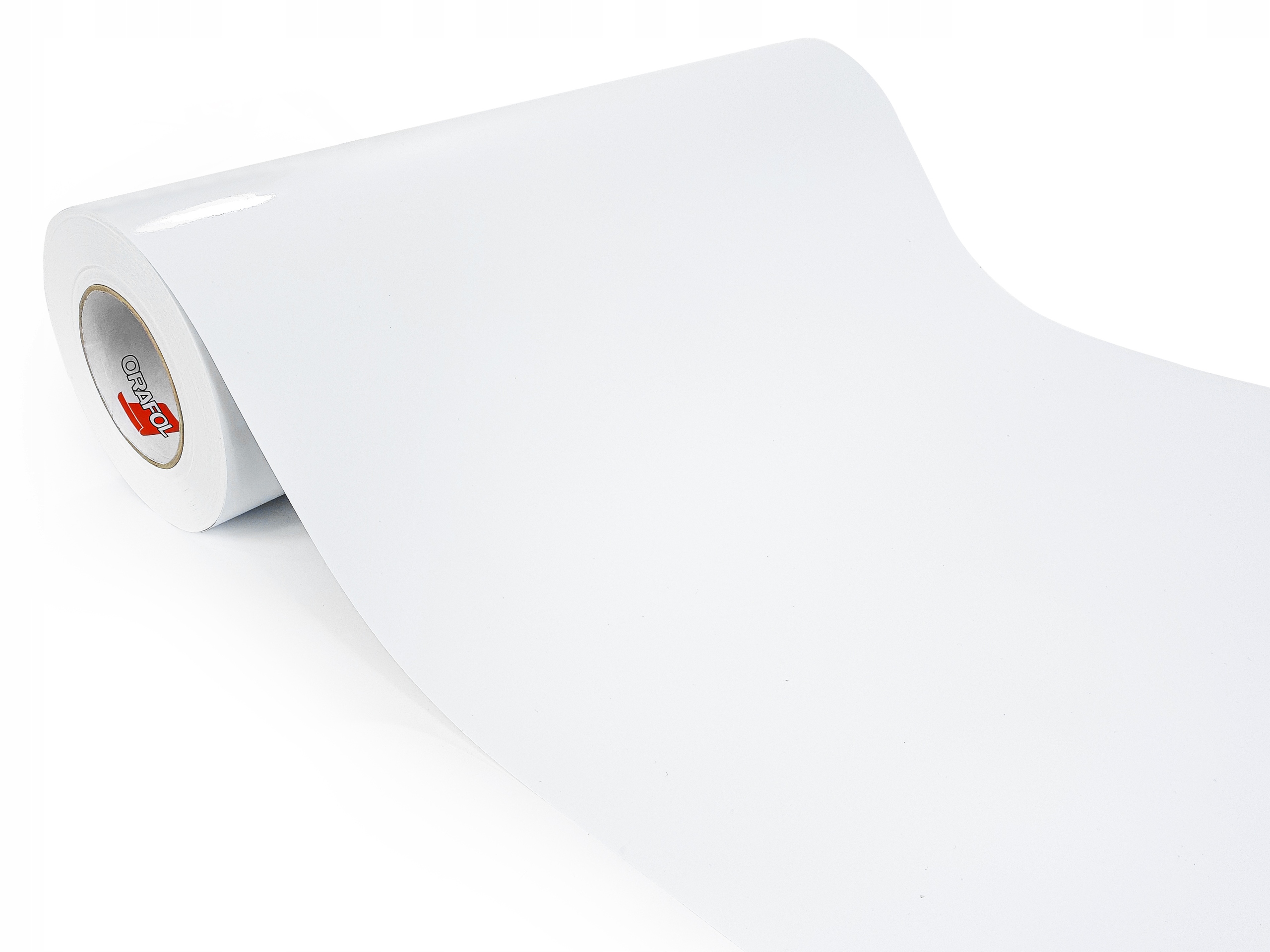 Okleina Biała Połysk Na Meble Blat Rolka 50x150cm Motyw Brak