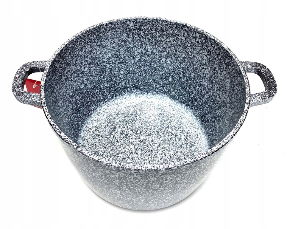 WYSOKIE GARNKI KOMPLET CERAMICZNO-MARMUROWE ZILNER 6,2L + 10,2L Liczba elementów w zestawie 4