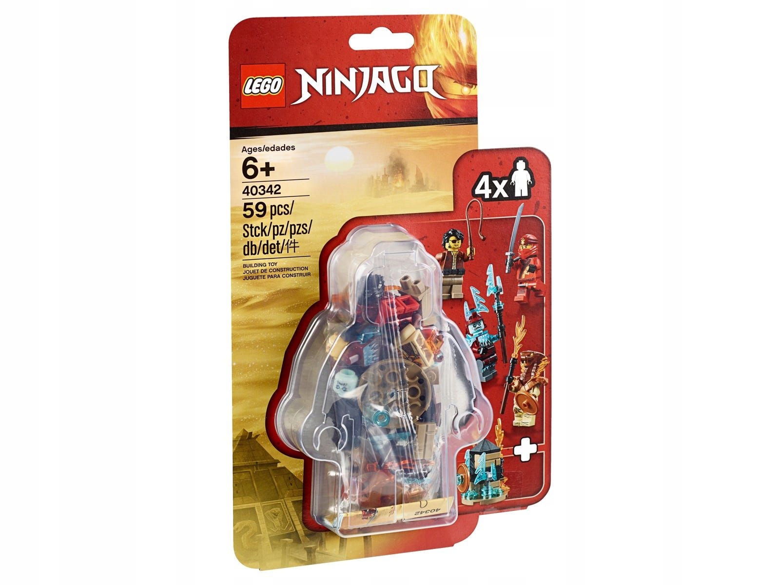 LEGO Ninjago 40342 - zestaw minifigurek