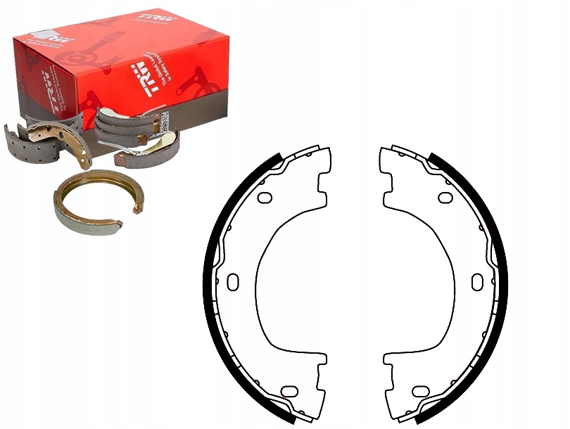 Brzdové Čelisti Mercedes Sprinter 06- Trw