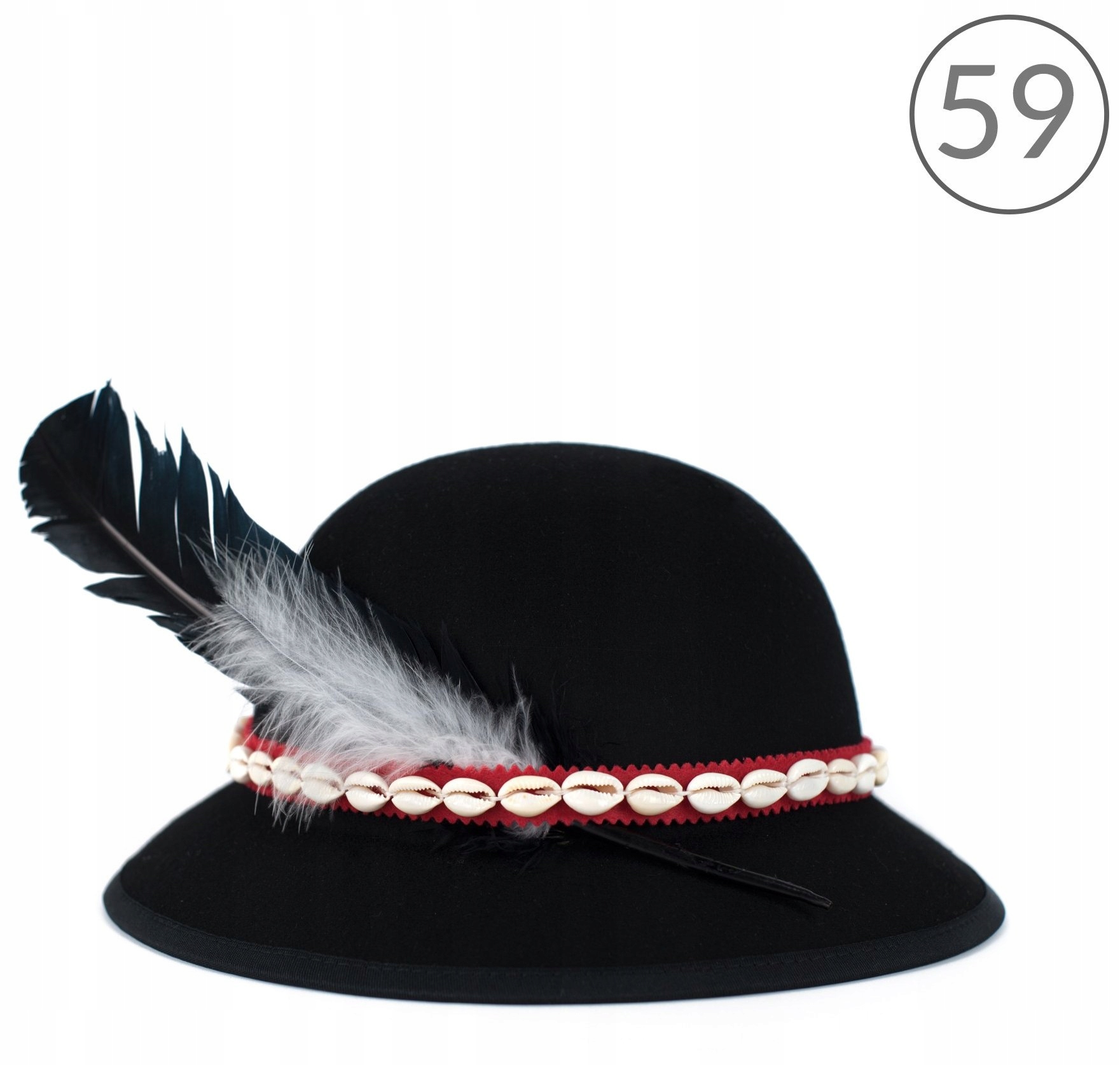 

Szaleo Wełniany Kapelusz góralski Unisex cz16232-9