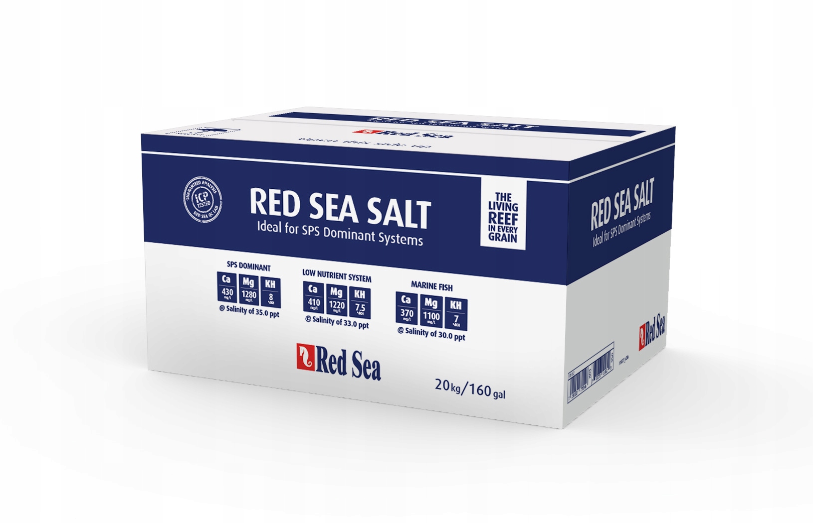 Levně Mořská sůl Red Sea Sea Salt karton 20 kg