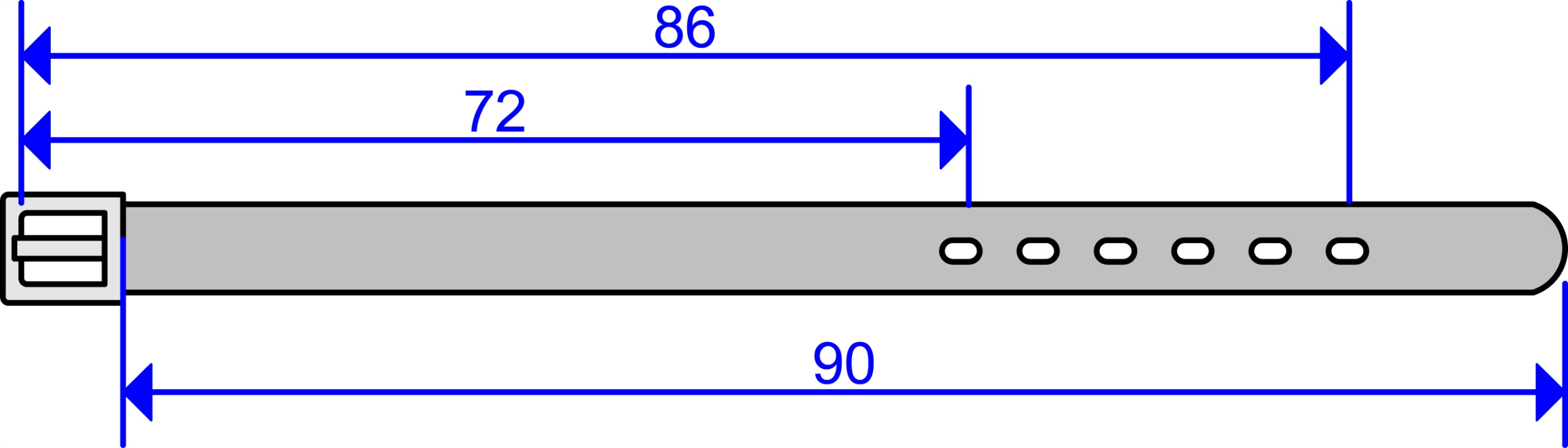 PASEK SKÓRZANY ĆWIEKI PIRAMIDKI rozmiar S Płeć uniseks