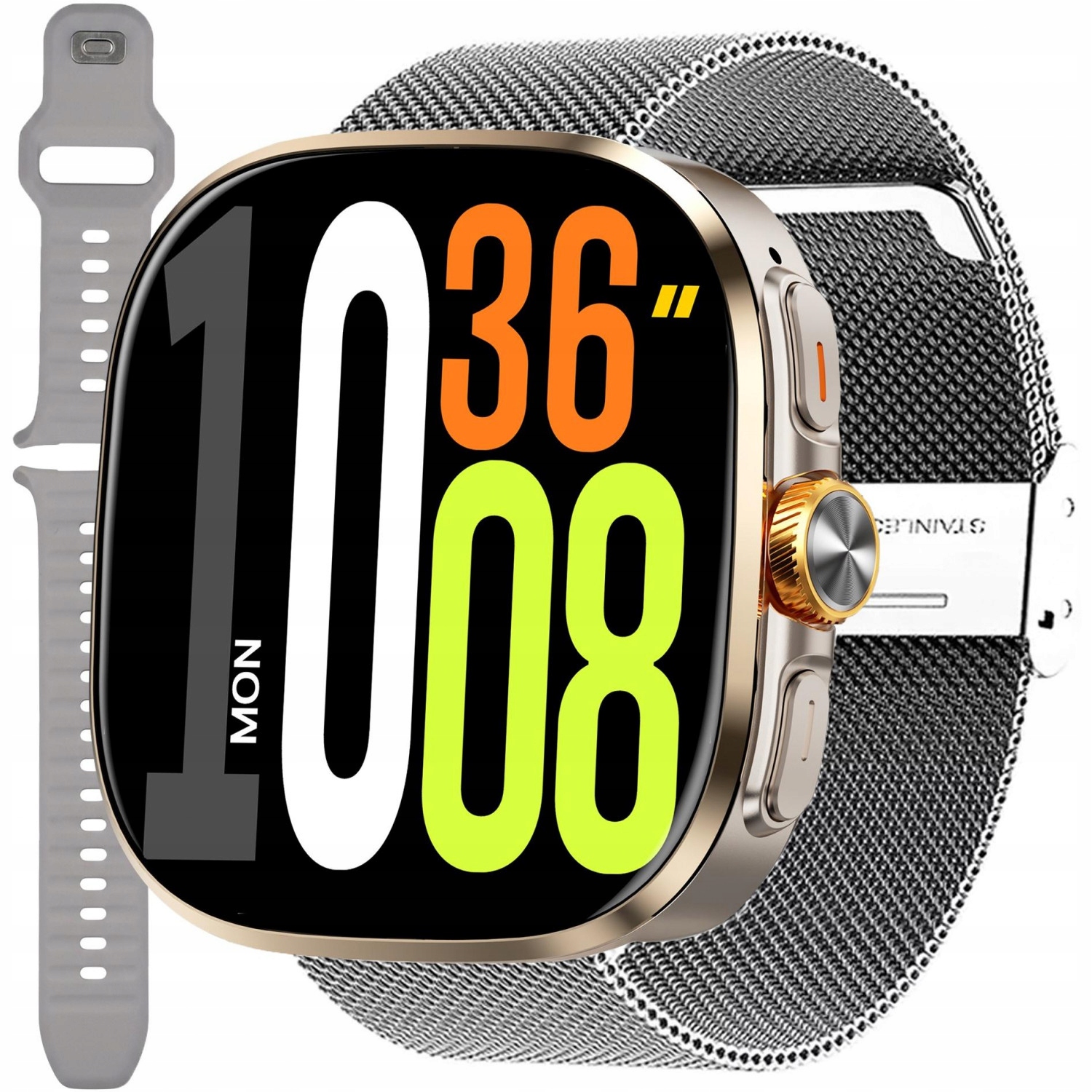Chytré Hodinky Enter AiWatch Ultra Amoled Fotoaparát Rozhovory Zdraví Aplikace