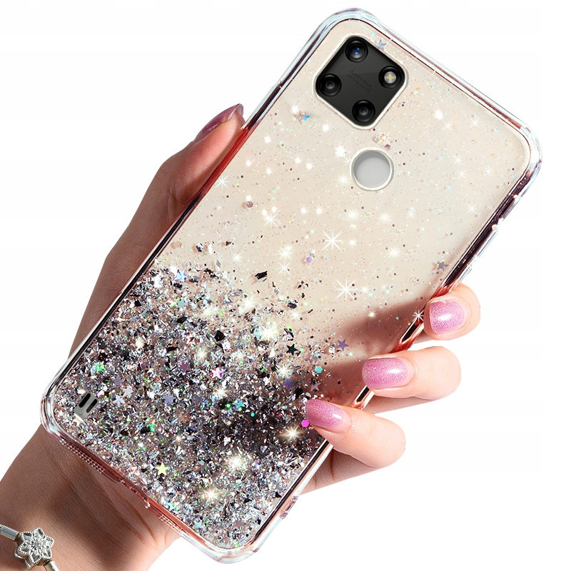

Etui Case Brokat Szkło 9H do Realme C21Y C25Y