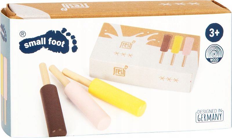 Zabawkowy zestaw lodów drewnianych Fresh SmallFoot Certyfikaty, opinie, atesty CE