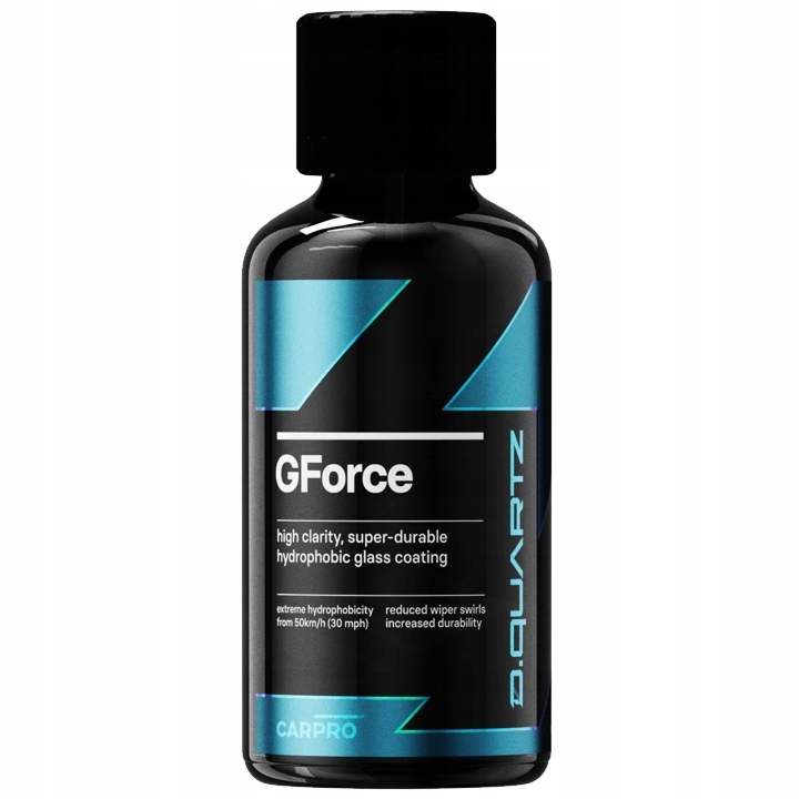 CarPro DQuartz GForce trwała powłoka do zabezpieczenia szyb 50ml Numer katalogowy producenta 1421