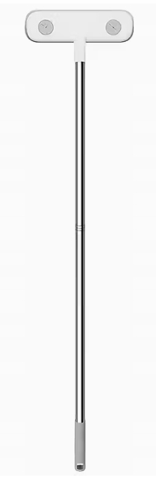 Čistič oken kabin a prachu 2 v 1, stěrka, houbička a dlouhá rukojeť