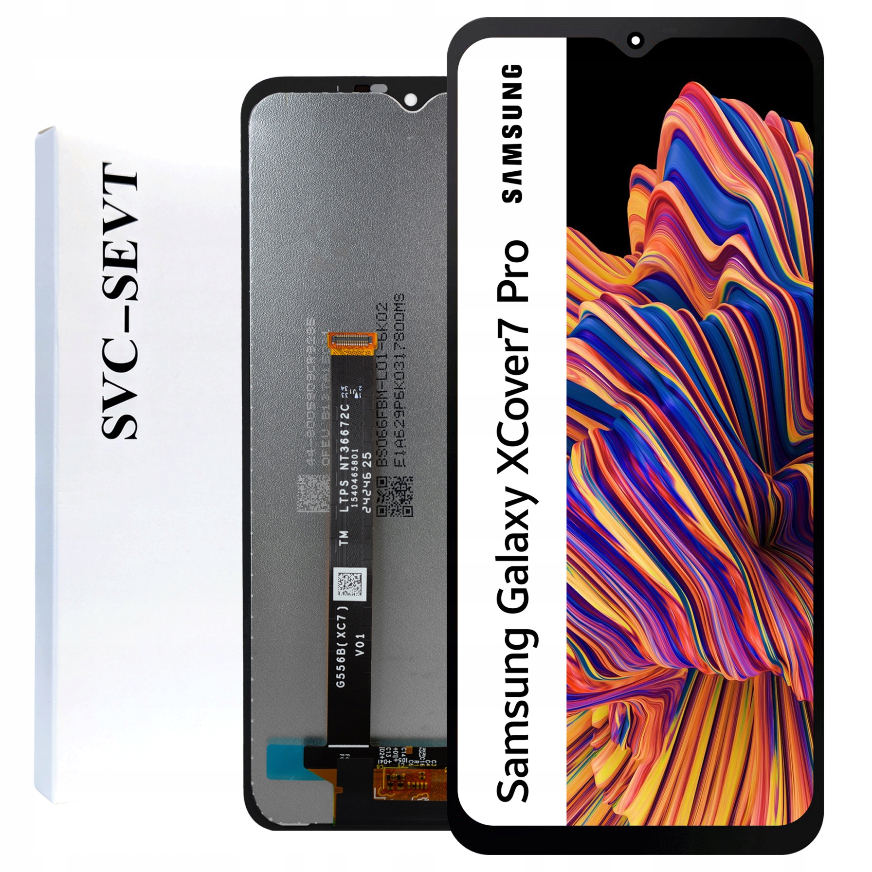 SM-G766B SM-G766BU1 LCD pre XCover 7 Pro Service Pack Matrica Originál Zila