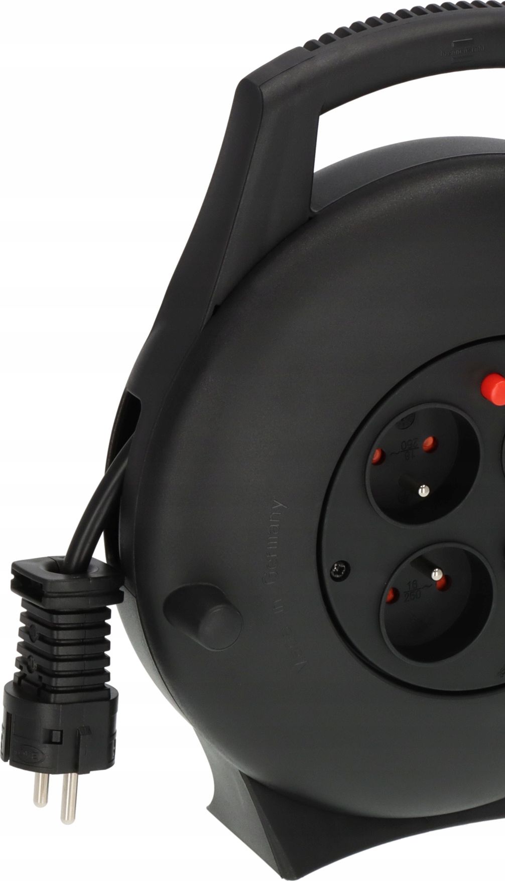 BRENNENSTUHL Vario Line Bębnowy Przedłużacz USB 10m Do Wnętrz Czarna — miniatura 8