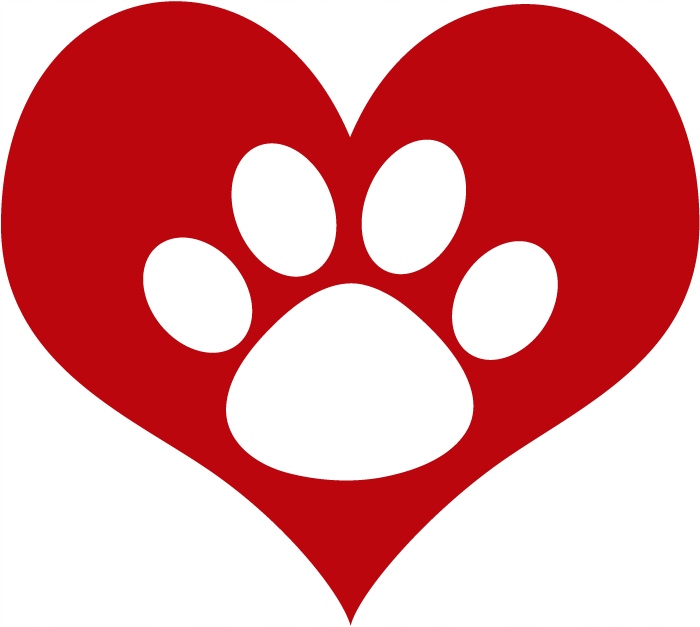 

Naklejka Naklejki Serce Pies Pesek 11 cm N14