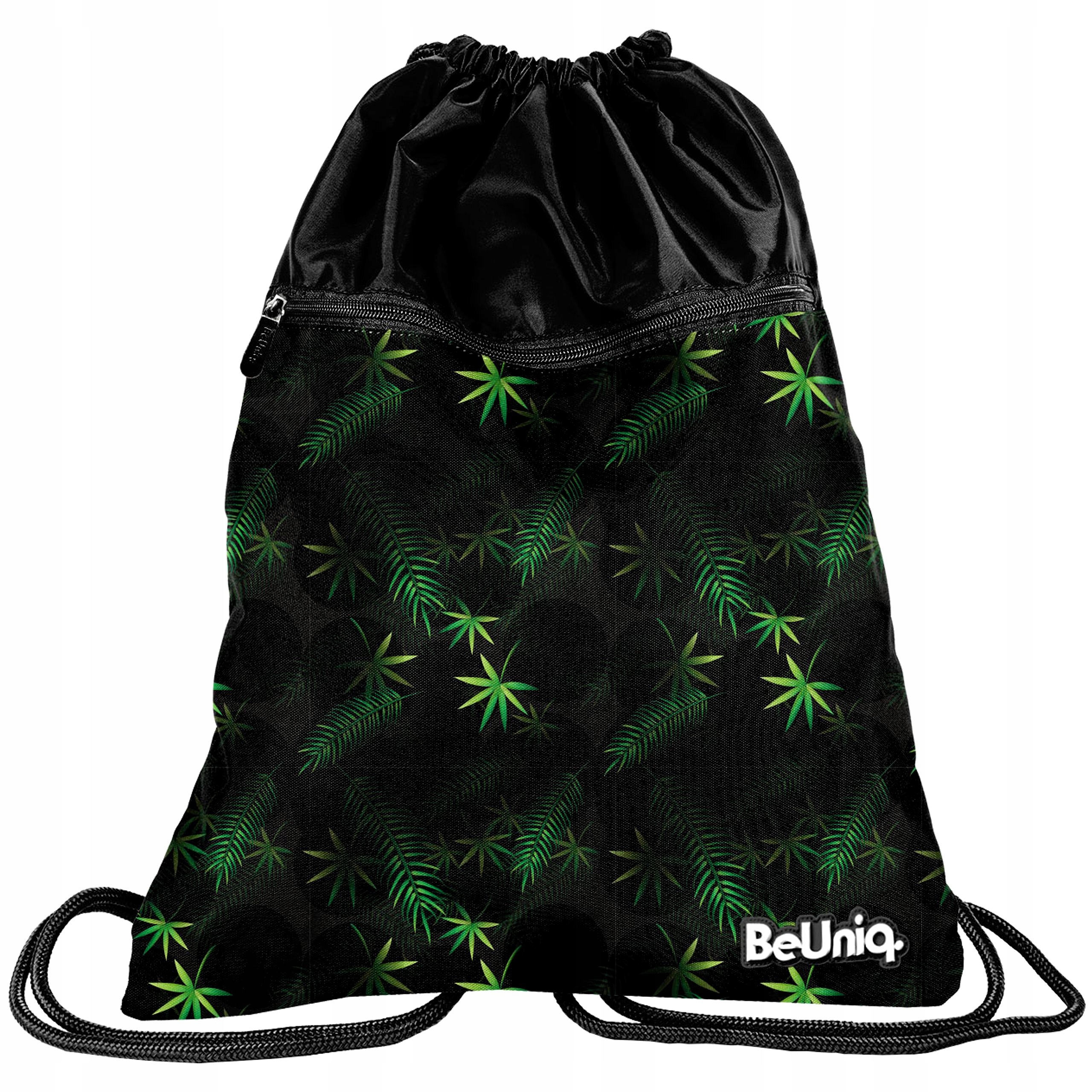 WOREK NA SZNURKACH NA BUTY GIMNASTYKA WF GREEN