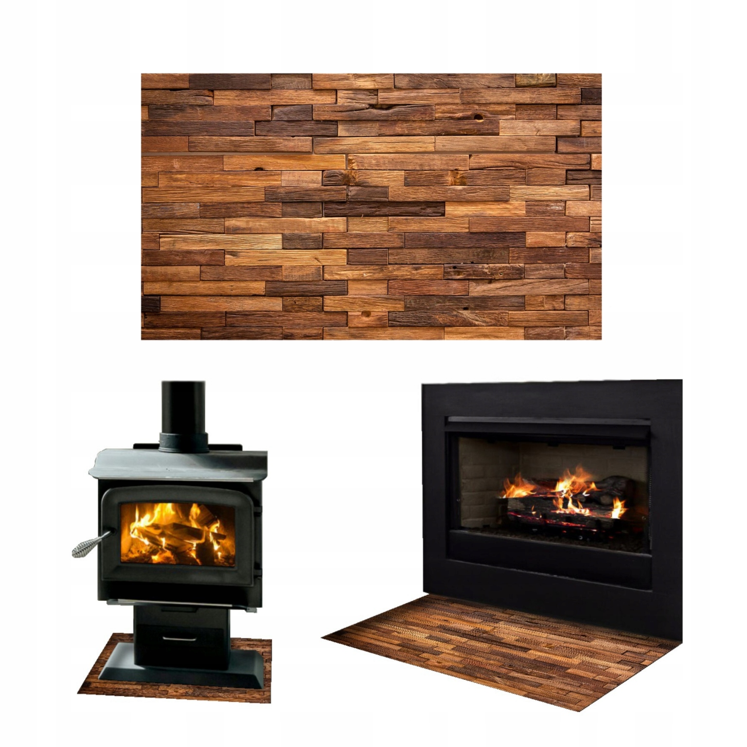 Sklo Pod Krb Tvrzené Sklo Podložka Rozměr 60x52cm Grafika Parkety