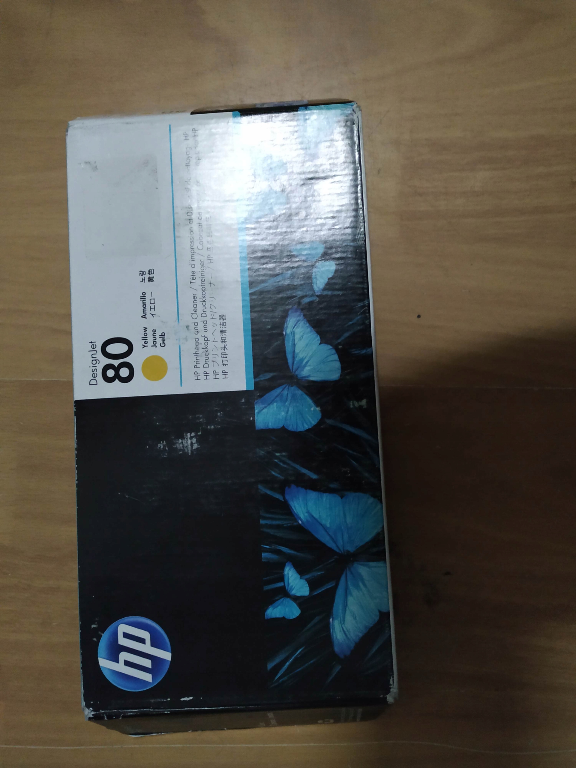 Hlava originál DesignJet 1050c Hp 80 C4823A Yellow Príležitosť