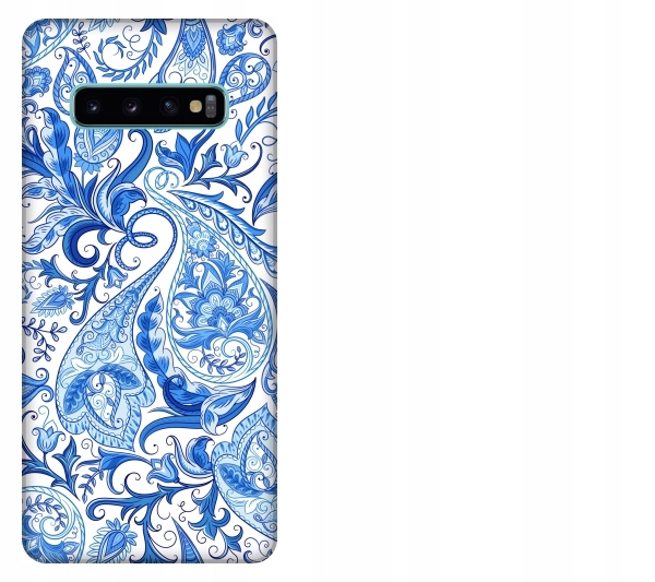

Etui pokrowiec Samsung S10 Paisley wzór turecki