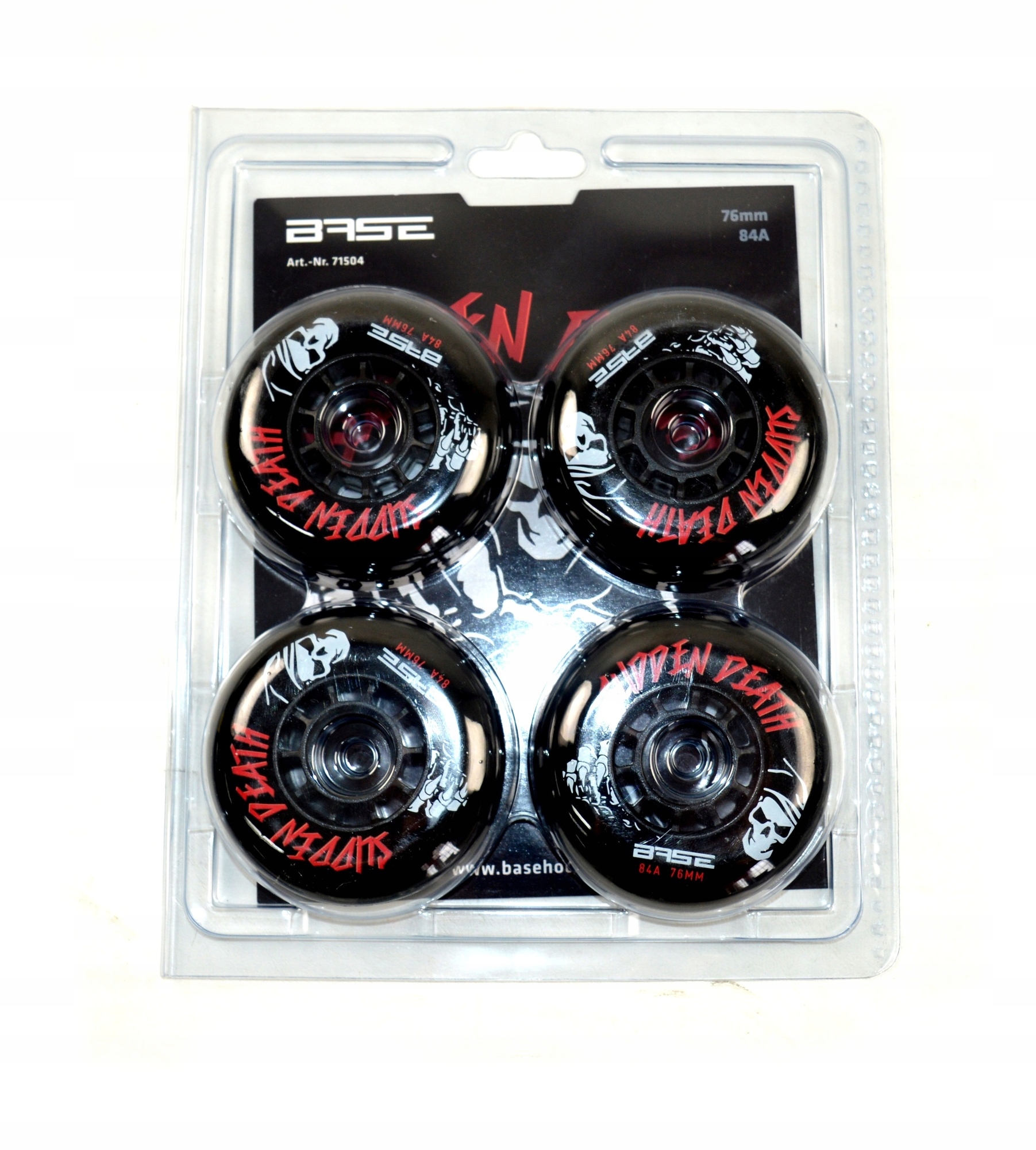 Base Kolečka Base Sudden Death Outdoor (4ks), 84A, 68