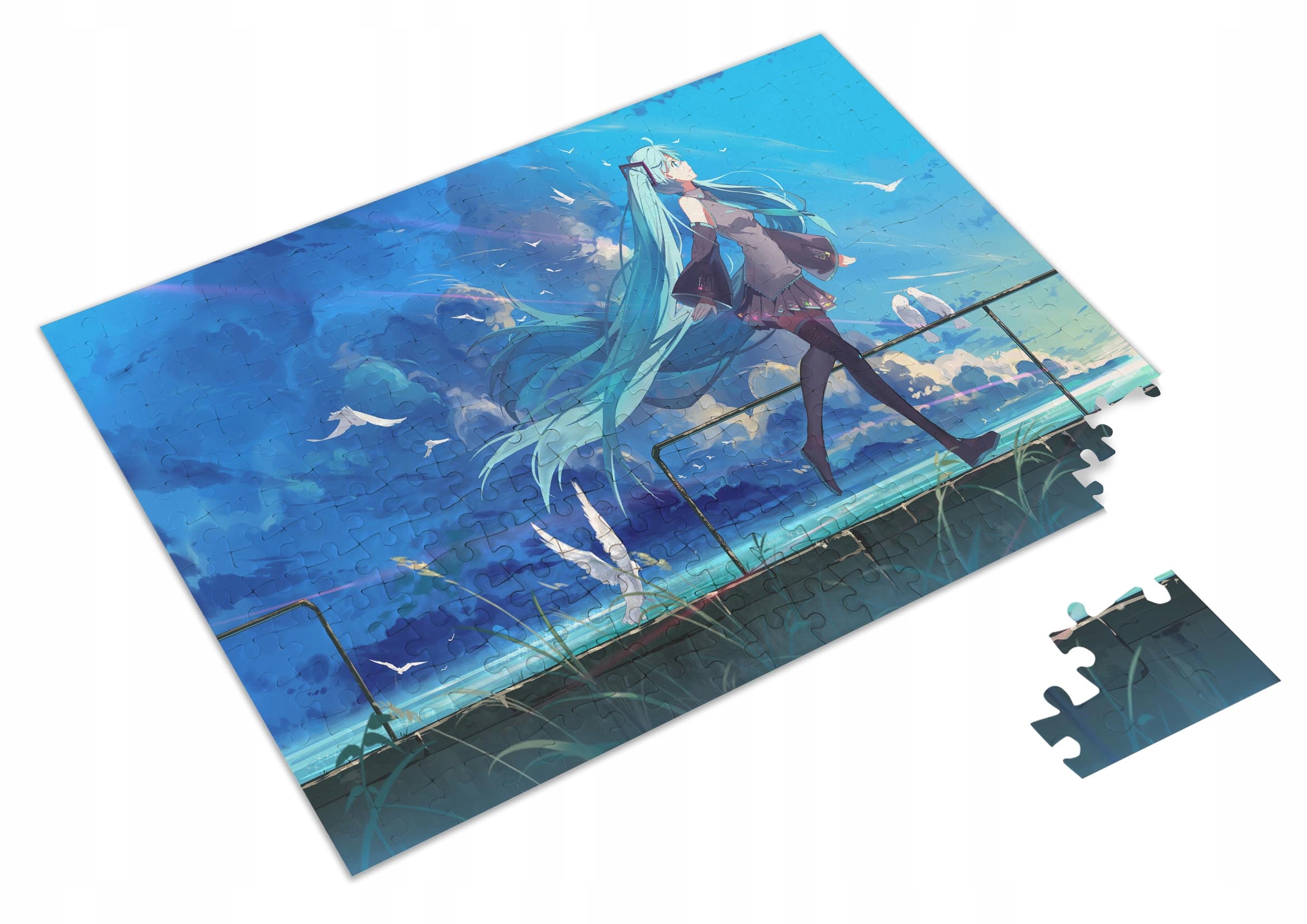 Puzzle Hatsune MIku Anime + Imię pudełko A3 252 el.