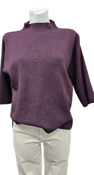 Krabicový Svetr S Viskózou Typu Dolce Piccante – Premium Italia – Nová Kolekce