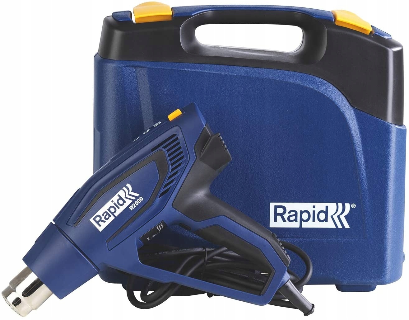 Rapid 5001352 Opalarka elek 3-stop R2000 w walizce Zasilanie sieciowe