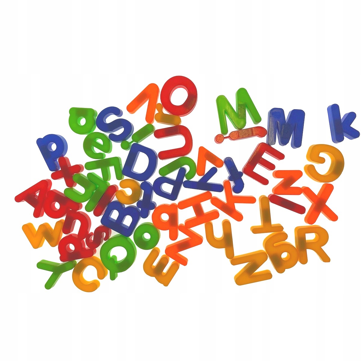 SMILY PLAY LITERKI MAGNETYCZNE na lodówkę 52 literki Rodzaj nauka pisania