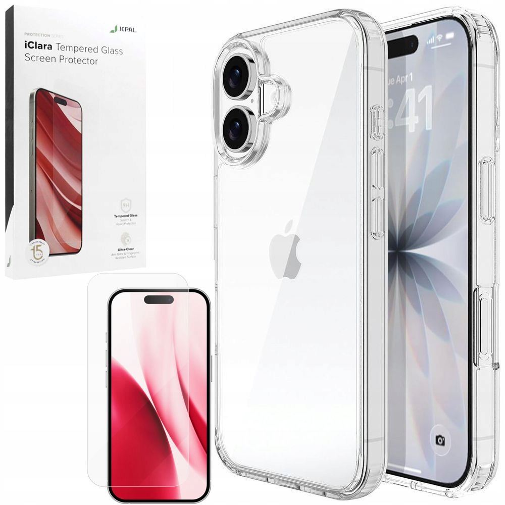 Pouzdro Pouzdro DualPro ochranné Sklo Jcpal iClara pro Apple iPhone 17