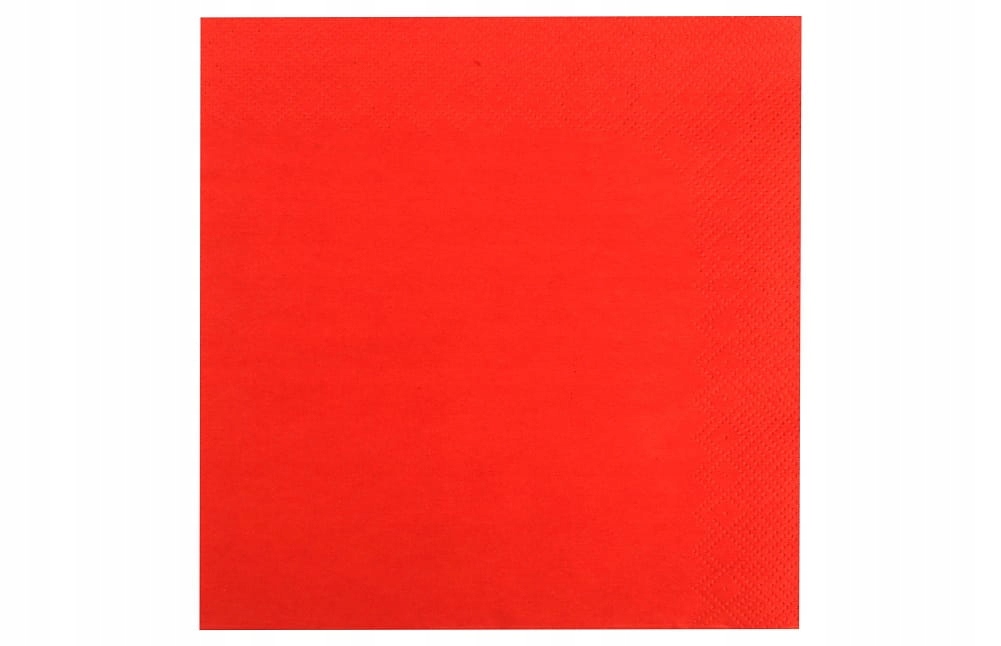 

Serwetki papierowe 33x33 cm 20 sztuk czerwone
