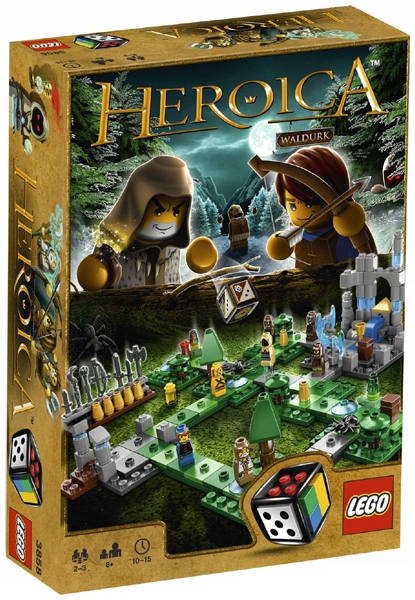 Lego 3858 Gry Heroica Las Waldurk Unikat nowa zafoliowana