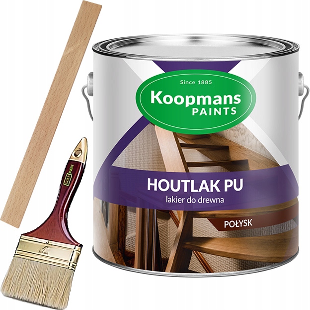 Koopmans Houtlak Lak Na Dřevěné Podlahy 2,5 L Polomatný