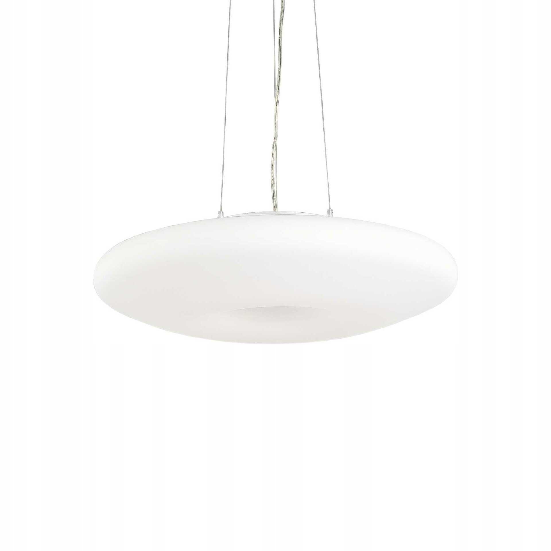 Závesné svietidlo Ideal Lux Glory SP5 D60 biela 5xE27 kov/sklo