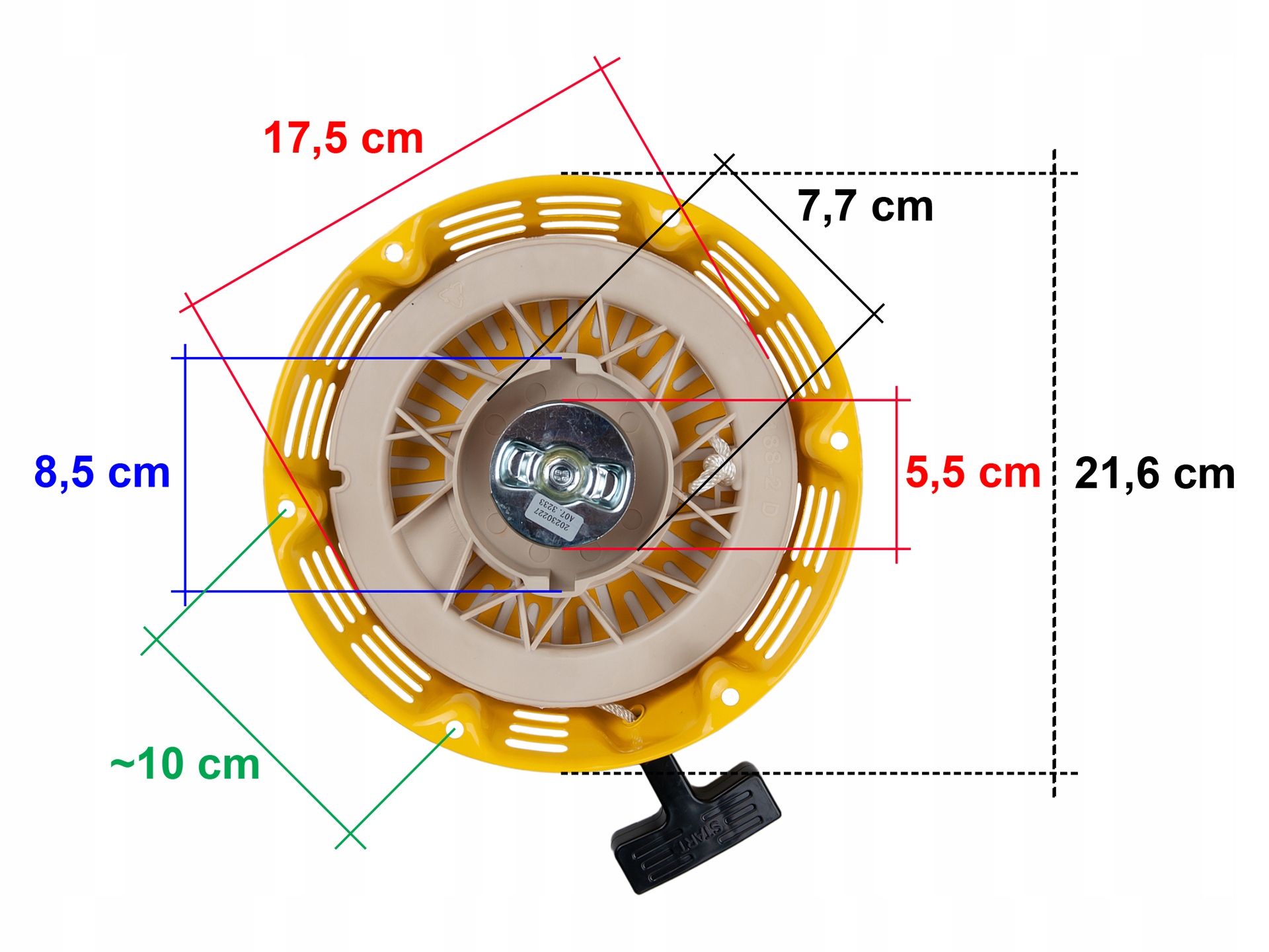 SZARPAK ROZRUCH STARTER ROZRUSZNIK DO AGREGATU Model 0000018091