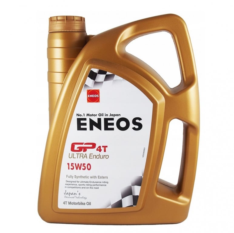 Motorový olej Eneos GP4T Ultra Enduro 15W-50 E.GP15W50/4 4l EU0145301
