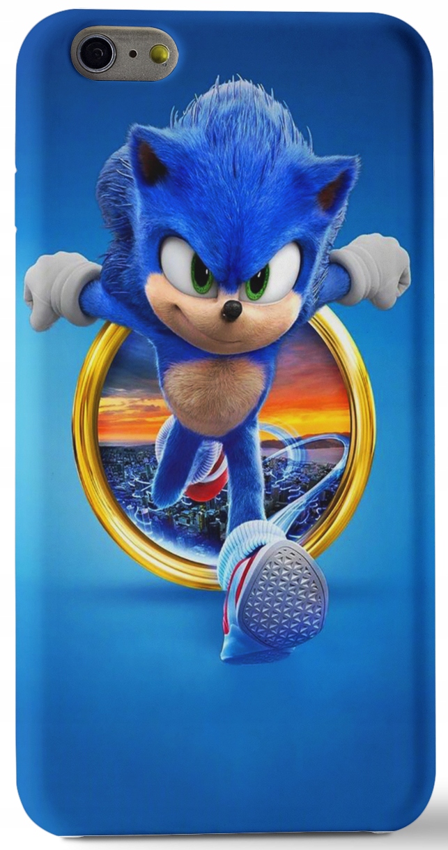 

Case Etui do Iphone 7 8 SE2-Bajki-SONIC-WZORY