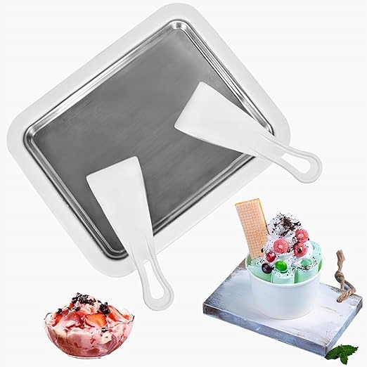 Zásobník na zmrzlinu pro vlastní a snadnou výrobu 2 špachtlí