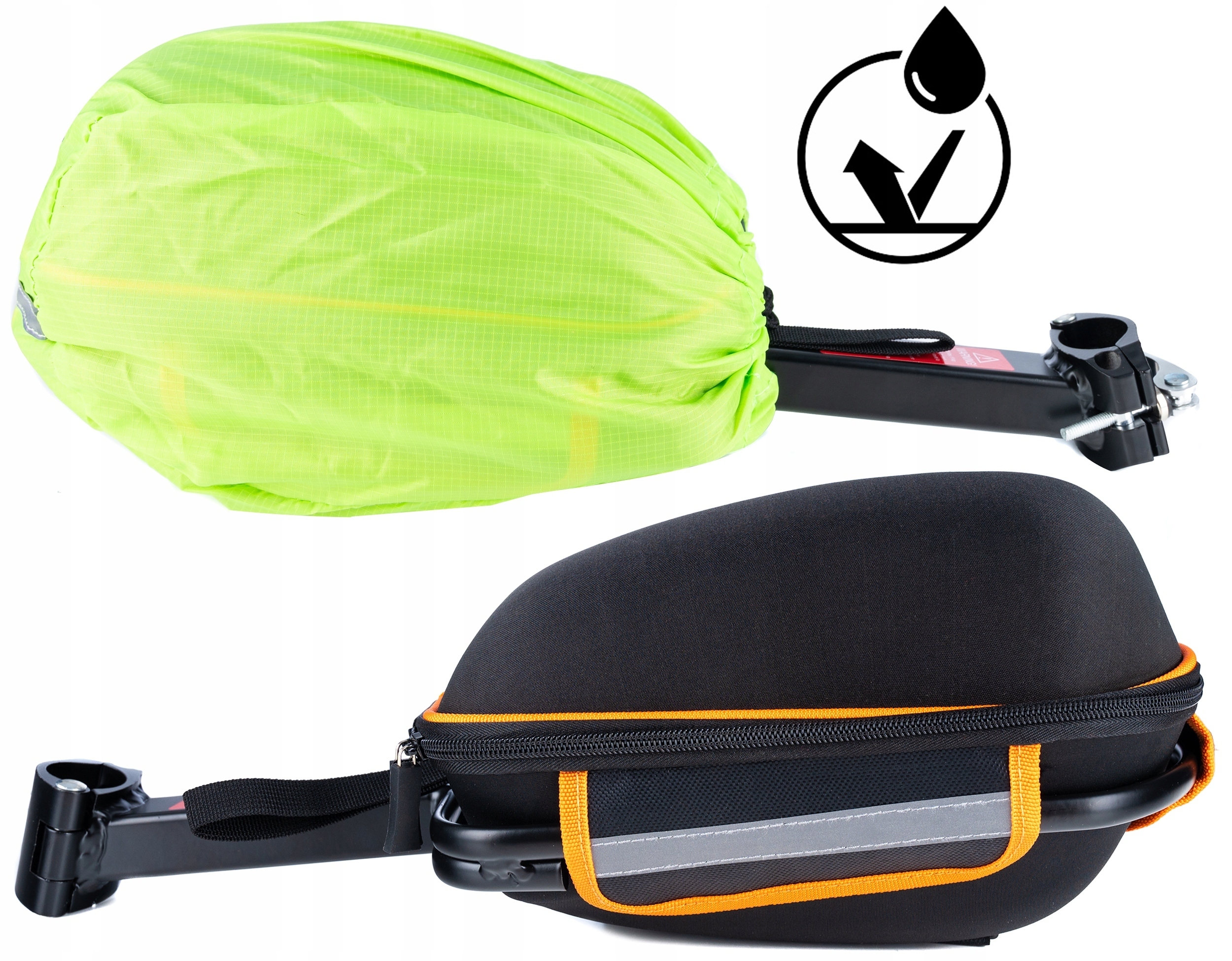 Sakwa Torba Rowerowa Na Rower Zapinana + Bagażnik Do Sztycy Pokrowiec Model TORBA ROWEROWA