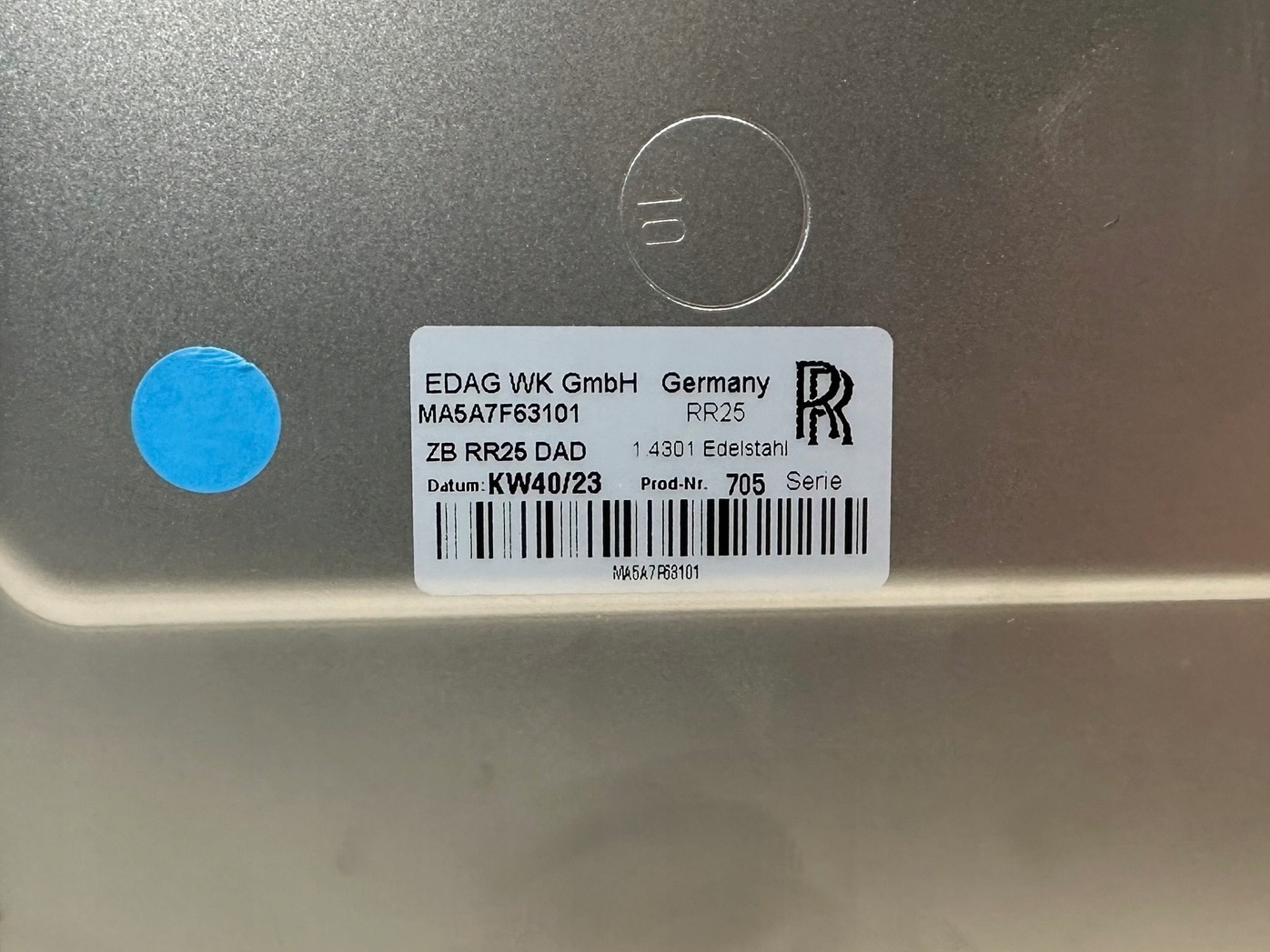 ROLLS ROYCE SPECTRE motor cover cover