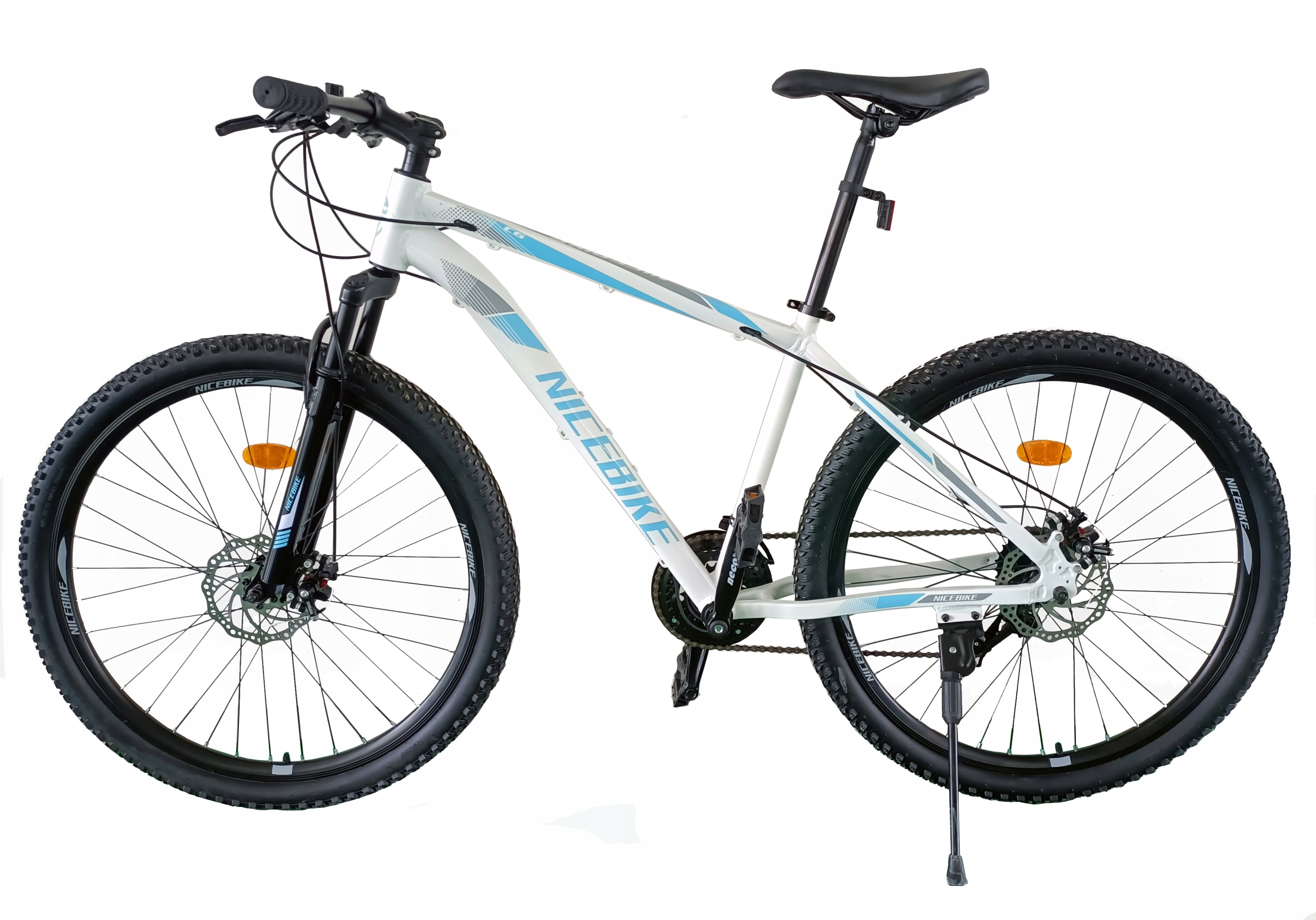 MOUNTAIN BIKE MTB SHIMANO aliuminio 27,5 'C6 BN Nicebike prekės ženklas