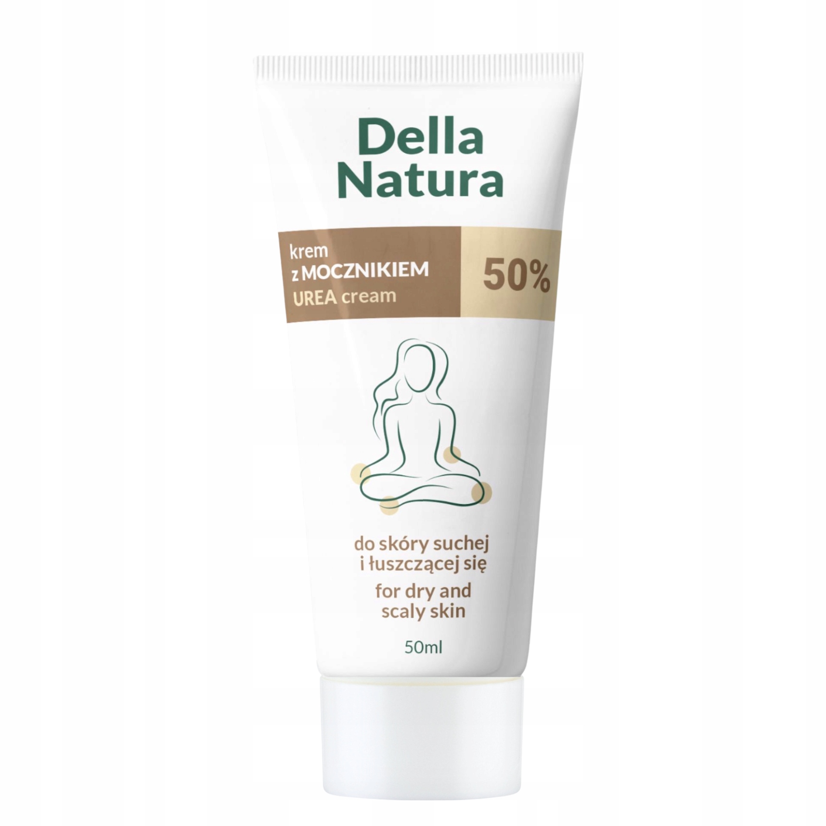 Della Natura Urea 50% krém pro suchou a šupinatou pokožku 50 ml