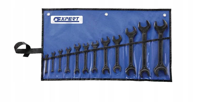 Zestaw kluczy płaskich 12 elementów