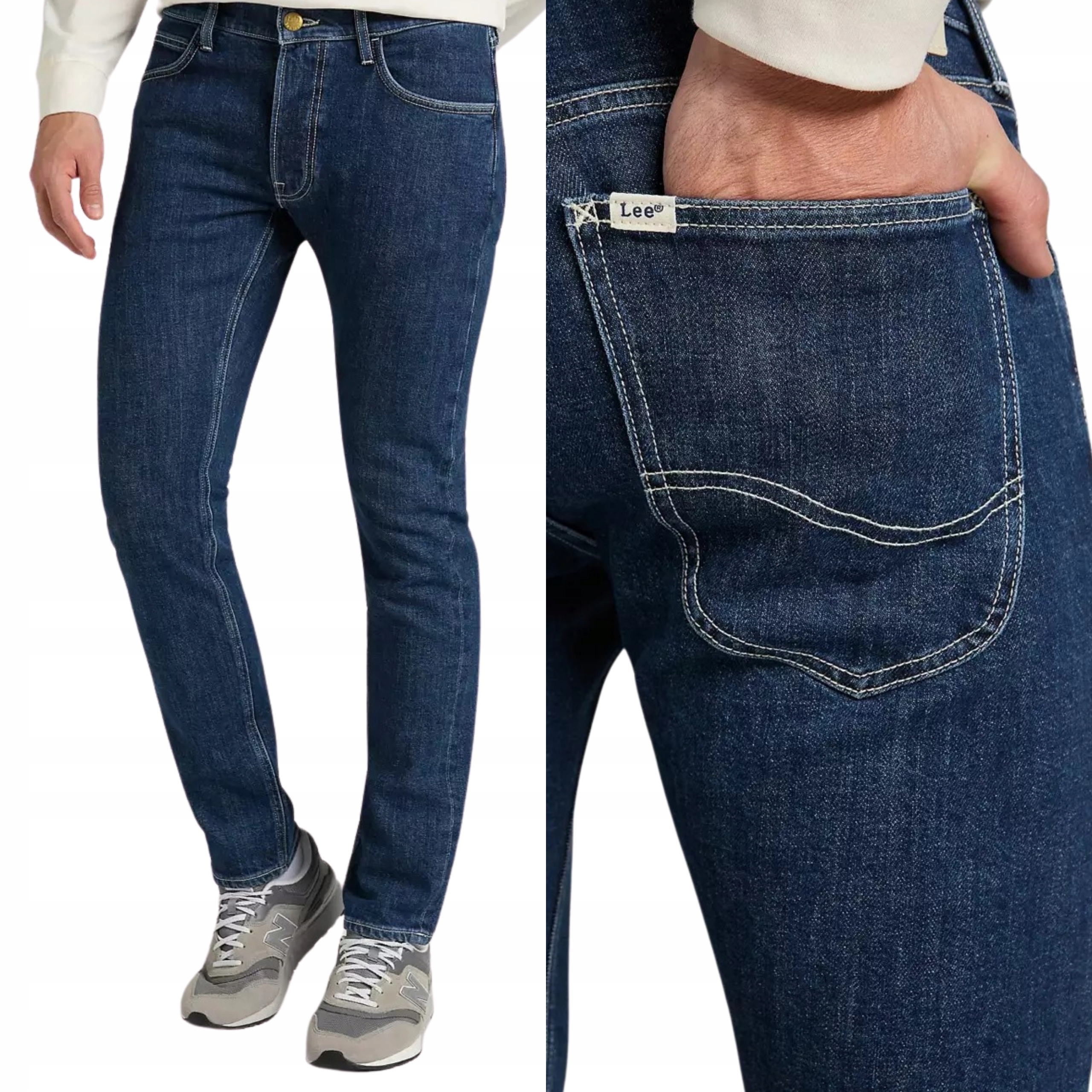 Lee kalhoty Blue jeans Luke Button Fly_ W29 L34
