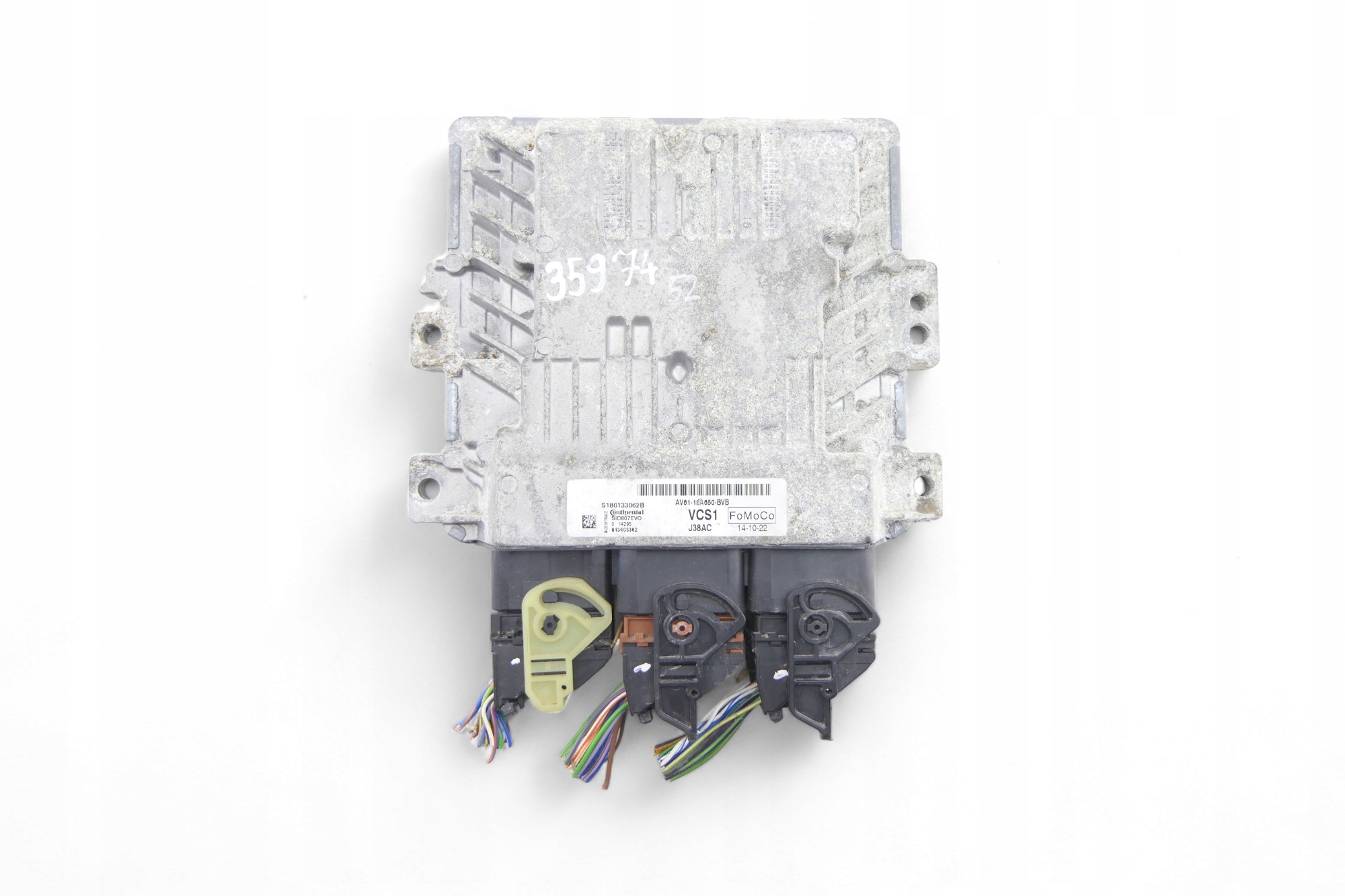 computer control unit of the engine FORD C-MAX MK2 1.6 TDCI AV61-12A650-BVB