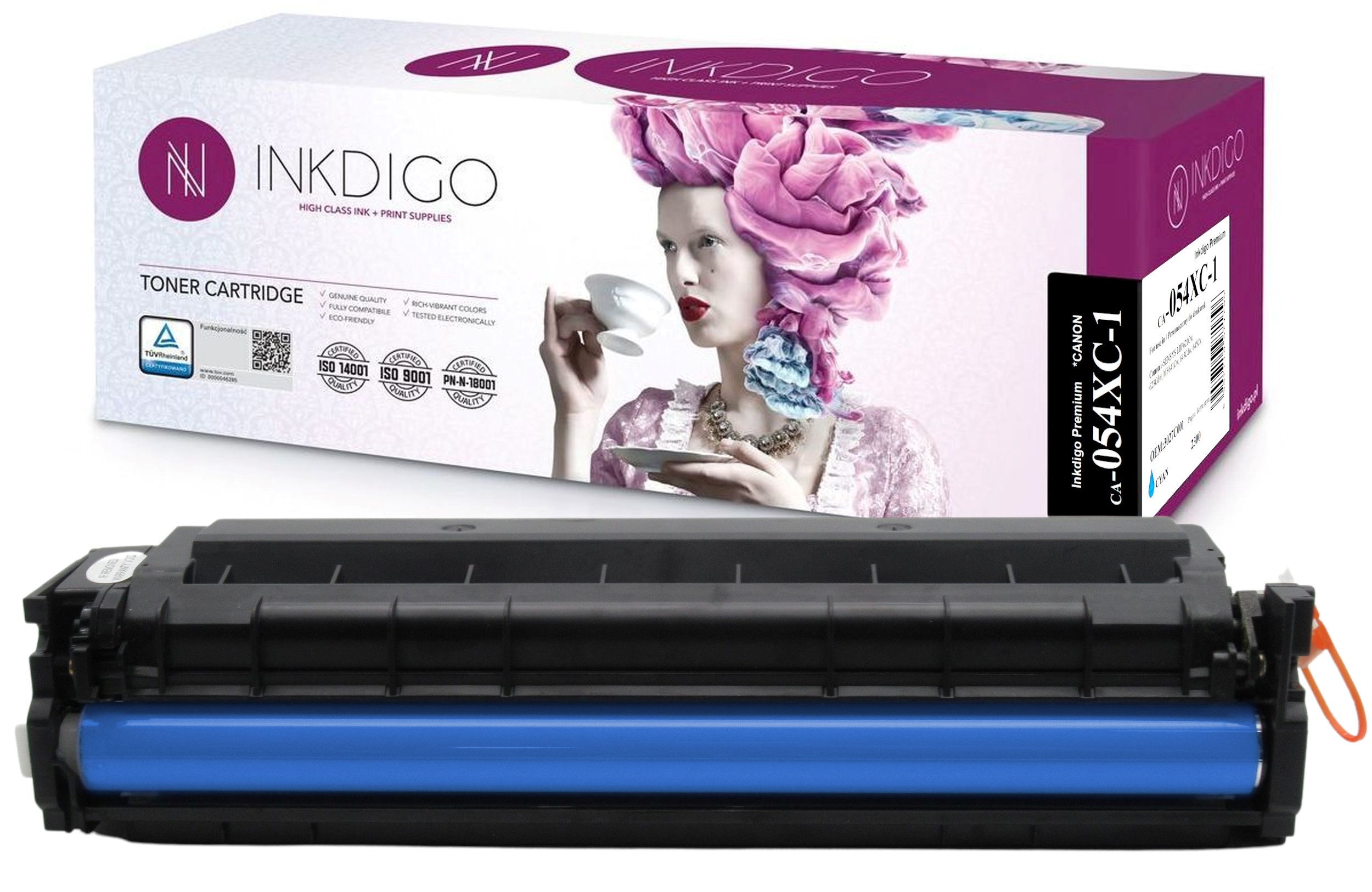 

Toner CRG-054HC 054 H do drukarki Canon LBP621Cw C