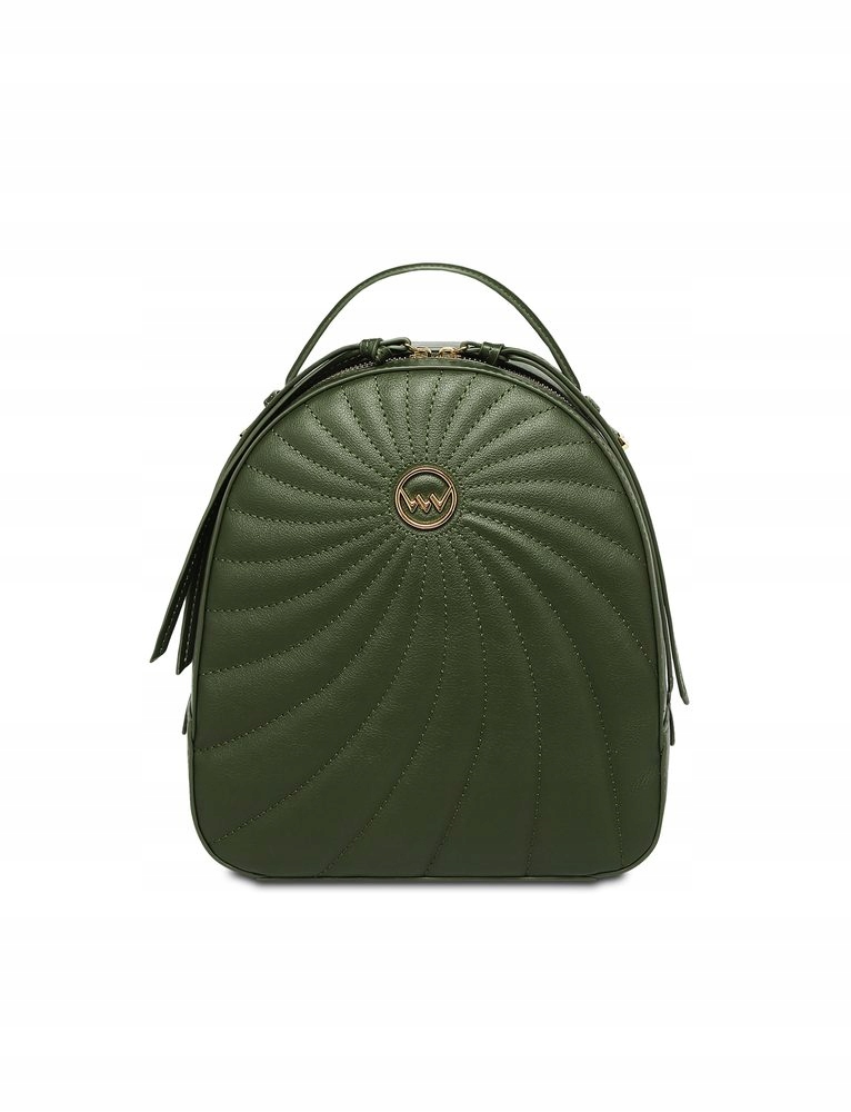 Dámský batůžek Vuch Ami zelený koženkový elegantní 7 l