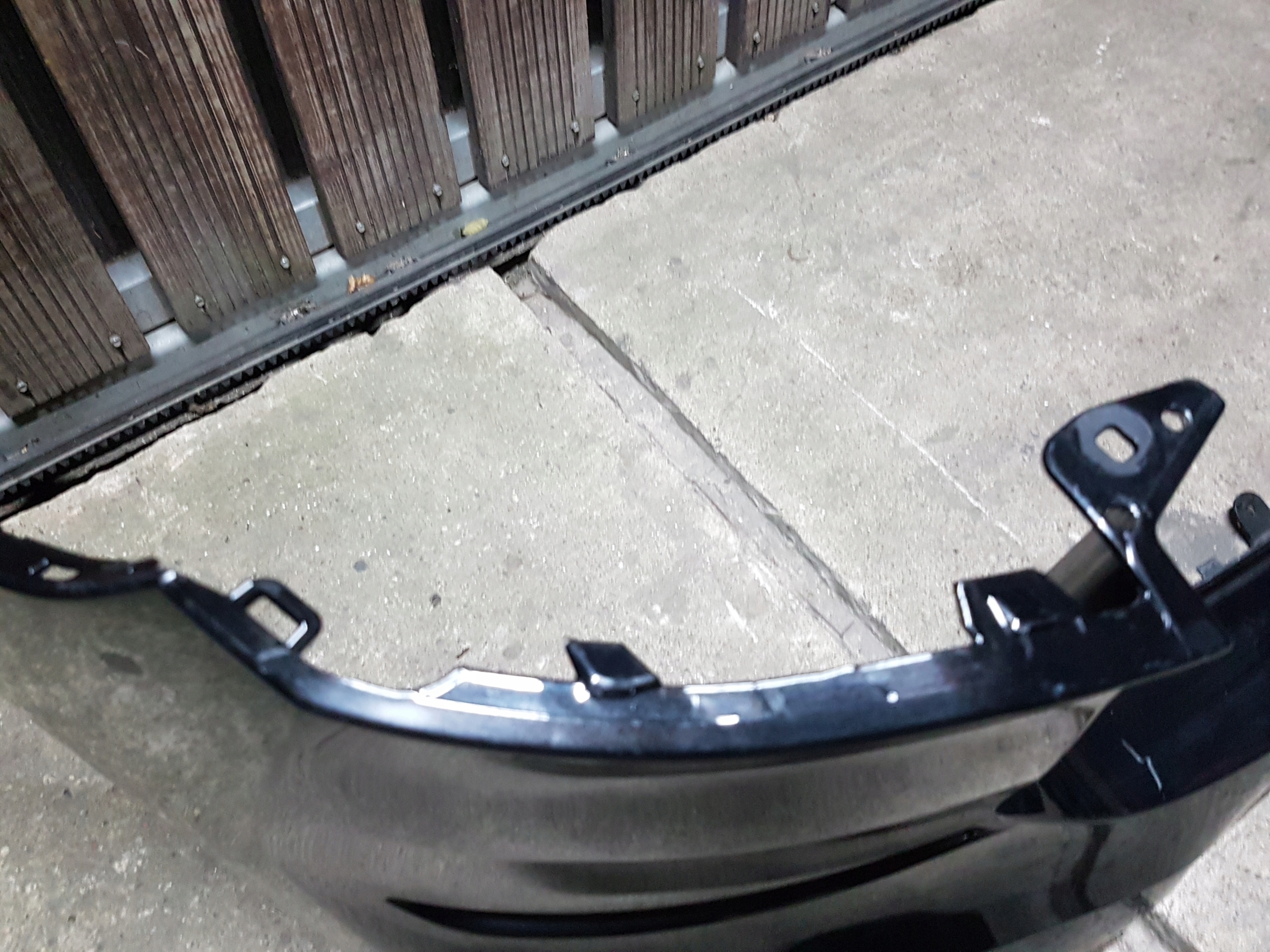 bumper rear BMW X1 F48 LCI m-packet