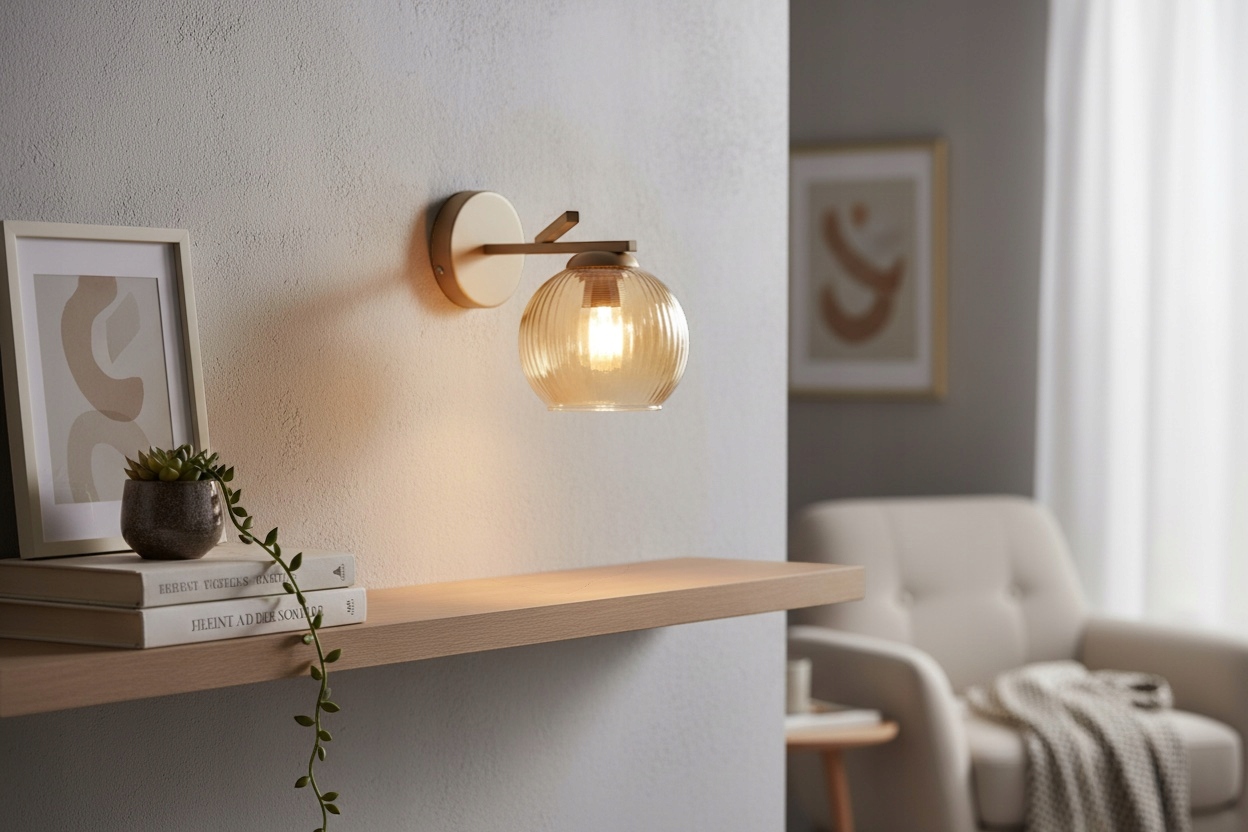 Euro-Lamp Nástěnné svítidlo Nexus Kaszmir Stínidlo Medový proužek 1X60W Výrobce