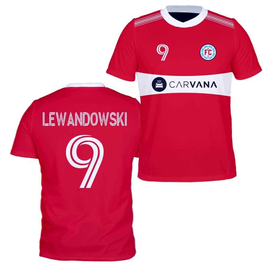 Lewandowski Usa koszulka sportowa T-shirt rozmiar 158