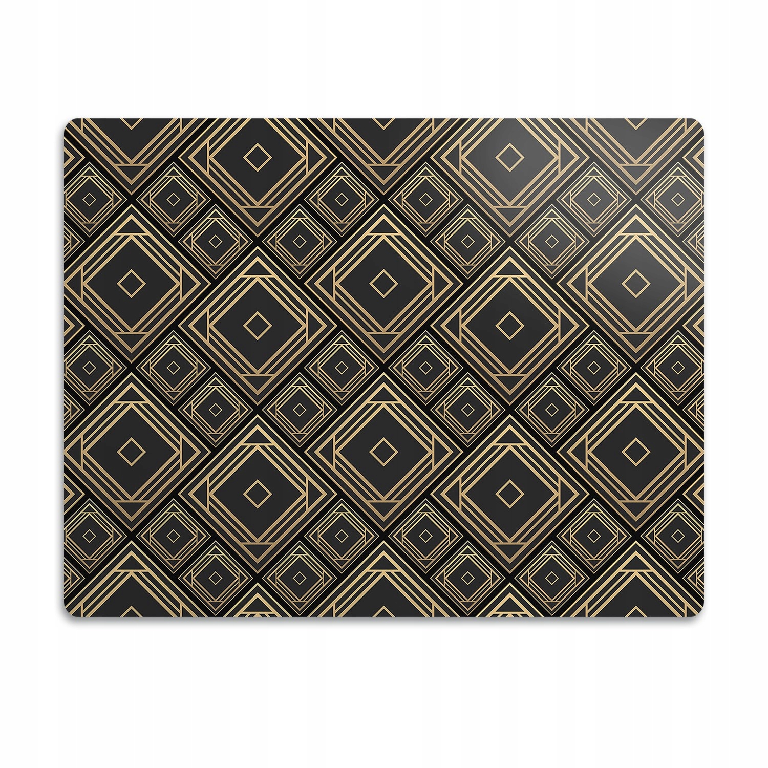 Levně Ochranná podložka pod misku Geometrická iluze 90x60